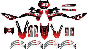 Kit déco Fantic 50cc 2017-2022 Army Septième | autocollants moto | personnalisation 50cc | armysctv