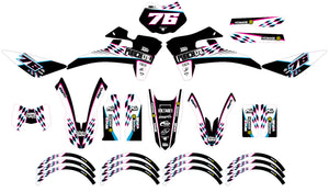 Dekor kit Fantic 50cc 2017-2022 Army Punch | Motorradaufkleber | Personalisierung 50cc | armysctv