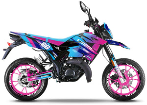 Dekor kit Generic Trigger SM 50cc 2006-2018 Army Blast | Motorradaufkleber | Personalisierung 50cc | armysctv