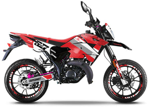 Dekor kit Generic Trigger SM 50cc 2006-2018 Army Crew | Motorradaufkleber | Personalisierung 50cc | armysctv