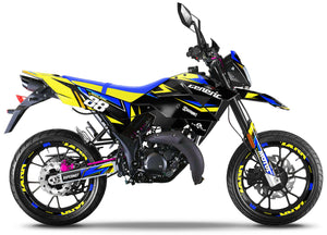 Dekor kit Generic Trigger SM 50cc 2006-2018 Army Finder | Motorradaufkleber | Personalisierung 50cc | armysctv