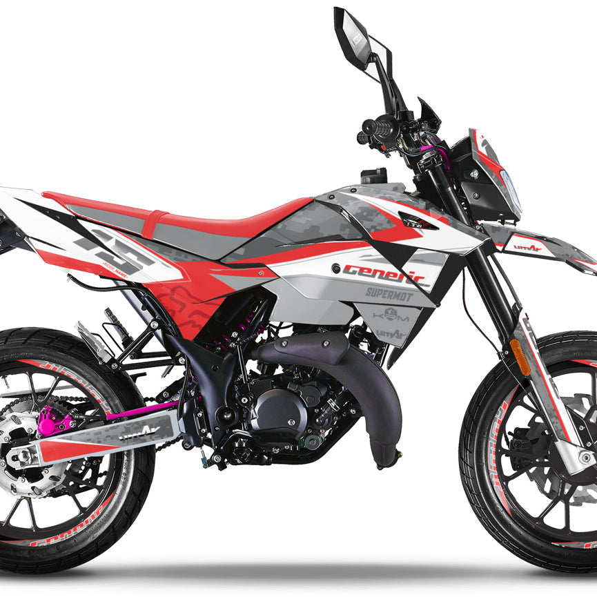 Kit déco Generic Trigger SM 50cc 2006-2018 Army Fuzion | autocollants moto | personnalisation 50cc | armysctv