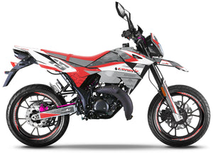 Dekor kit Generic Trigger SM 50cc 2006-2018 Army Fuzion | Motorradaufkleber | Personalisierung 50cc | armysctv