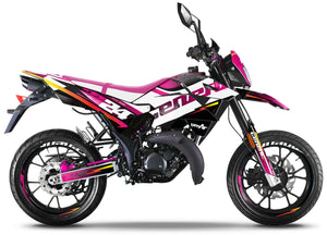 Kit déco Generic Trigger SM 50cc 2006-2018 Army Hach | autocollants moto | personnalisation 50cc | armysctv