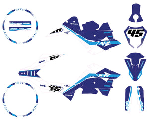 Kit pegatinas Generic Trigger SM 50cc 2006-2018 Misil del Ejército | pegatinas para moto | personalización 50cc | armysctv