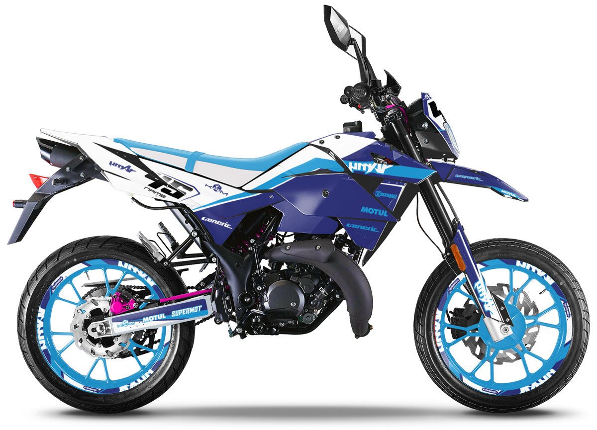 Graphics kit Generic Trigger SM 50cc 2006-2018 Army Missile | motorcycle stickers | 50cc customization | armysctv