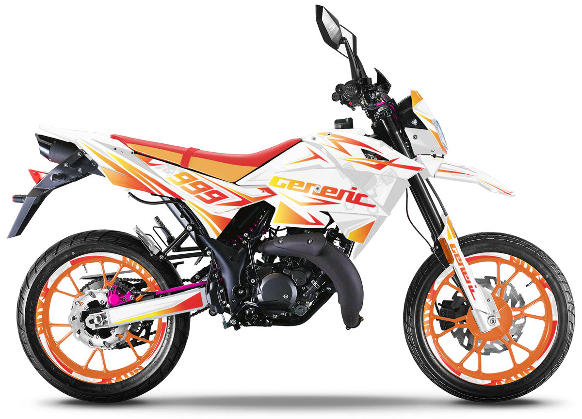 Graphics kit Generic Trigger SM 50cc 2006-2018 Army Cold | motorcycle stickers | 50cc customization | armysctv