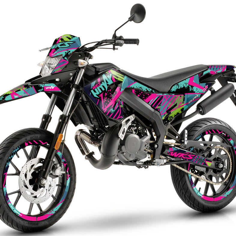 Dekor kit 50cc Gilera SMT 2018-2025 Army Pinkster | Motorradaufkleber | Personalisierung 50cc | armysctv