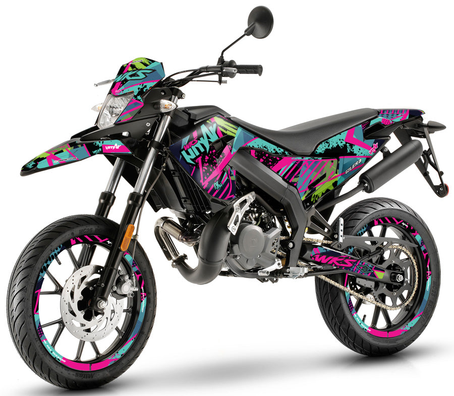 Dekor kit 50cc Gilera SMT 2018-2025 Army Pinkster | Motorradaufkleber | Personalisierung 50cc | armysctv