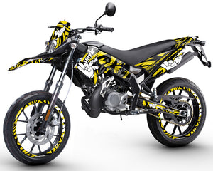 Dekor kit 50cc Gilera SMT 2011-2017 Army Finger | Motorradaufkleber | Personalisierung 50cc | armysctv