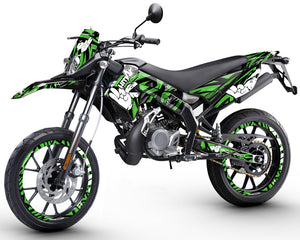 Dekor kit 50cc Gilera SMT 2011-2017 Army Finger | Motorradaufkleber | Personalisierung 50cc | armysctv