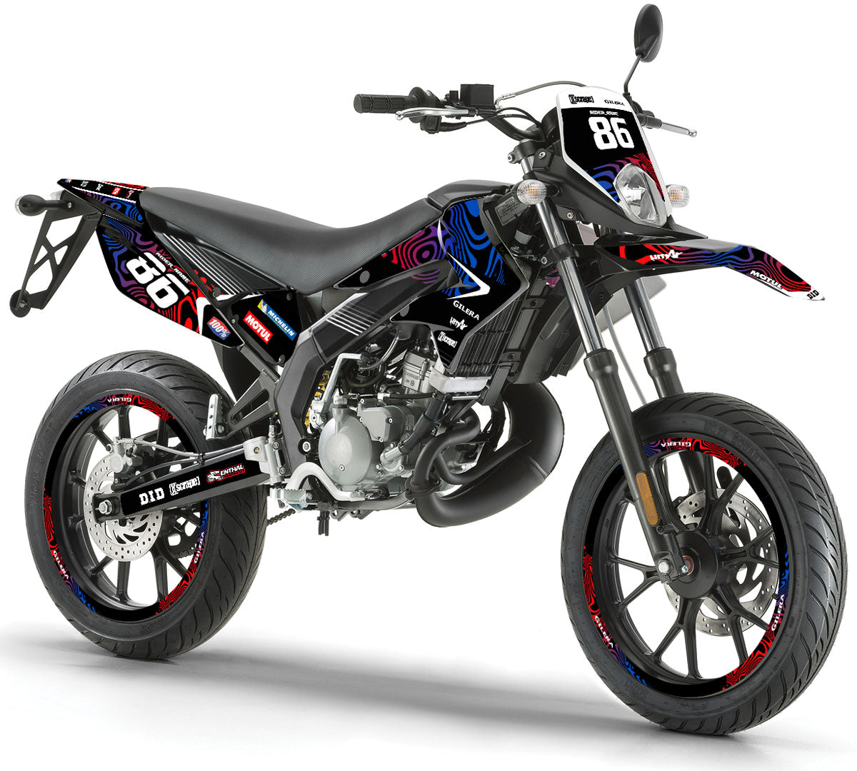 Kit déco 50cc Gilera SMT 2011-2017 Army Fluid | autocollants moto | personnalisation 50cc | armysctv