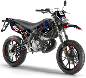 Dekor kit 50cc Gilera SMT 2011-2017 Army Fluid | Motorradaufkleber | Personalisierung 50cc | armysctv