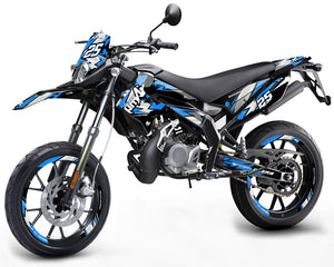 Dekor kit 50cc Gilera SMT 2011-2017 Army Racing | Motorradaufkleber | 50cc Personalisierung | armysctv