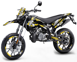 Dekor kit 50cc Gilera SMT 2011-2017 Army Racing | Motorradaufkleber | 50cc Personalisierung | armysctv