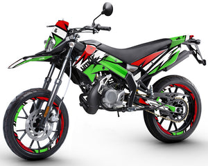 Dekor kit 50cc Gilera SMT 2011-2017 Army Victory | Motorradaufkleber | Personalisierung 50cc | armysctv