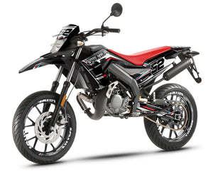 Kit déco 50cc Gilera SMT 2018-2025 Black Cat | autocollants moto | personnalisation 50cc | armysctv