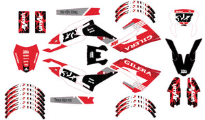 Kit pegatinas 50cc Gilera SMT 2018-2025 Ejército Crew | pegatinas para moto | personalización 50cc | armysctv