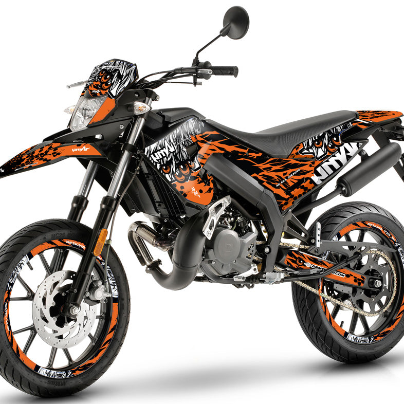 Dekor kit 50cc Gilera SMT 2018-2025 Army Eyes | Motorradaufkleber | Personalisierung 50cc | armysctv