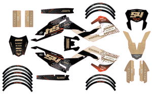Dekor kit 50cc Gilera SMT 2018-2025 Fatality | Motorradaufkleber | 50cc Personalisierung | armysctv