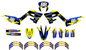 Dekor kit 50cc Gilera SMT 2018-2025 Army Finder | Motorradaufkleber | Personalisierung 50cc | armysctv