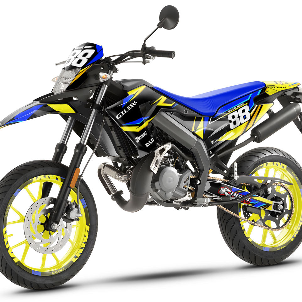 Kit pegatinas 50cc Gilera SMT 2018-2025 Buscador Militar | pegatinas para moto | personalización 50cc | armysctv