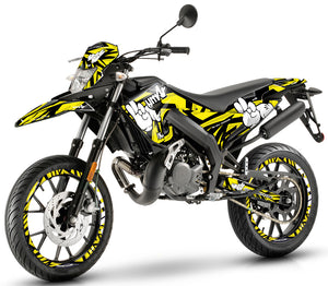 Dekor kit 50cc Gilera SMT 2018-2025 Army Finger | Motorradaufkleber | Personalisierung 50cc | armysctv