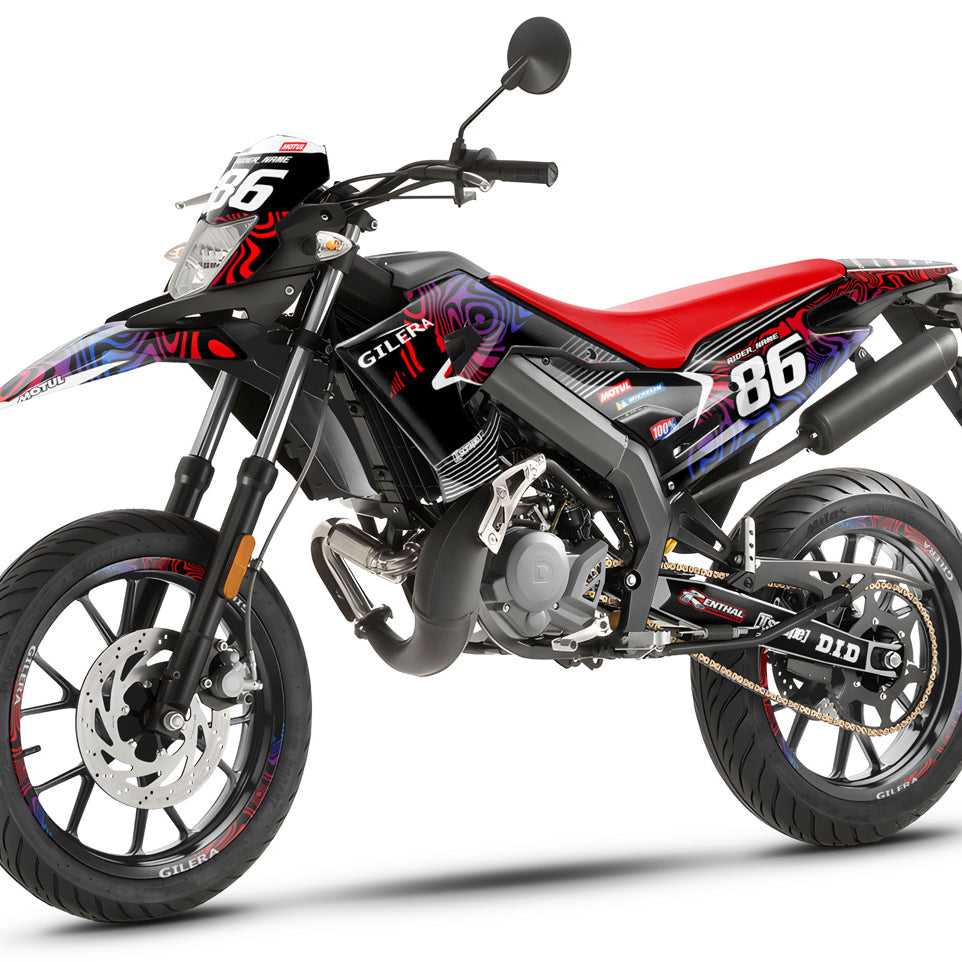Dekor kit 50cc Gilera SMT 2018-2025 Army Fluid | Motorradaufkleber | Personalisierung 50cc | armysctv