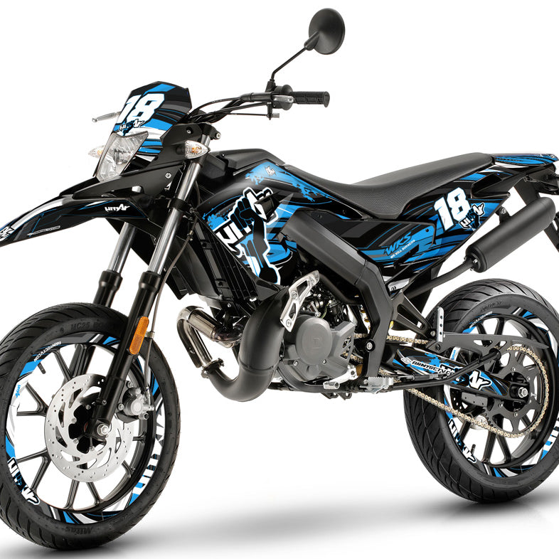 Dekor kit 50cc Gilera SMT 2018-2025 Armee Freiheit | Motorradaufkleber | Personalisierung 50cc | armysctv