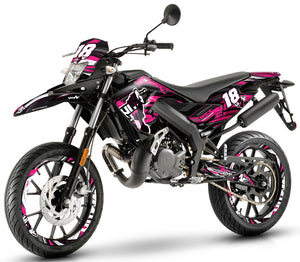 Dekor kit 50cc Gilera SMT 2018-2025 Armee Freiheit | Motorradaufkleber | Personalisierung 50cc | armysctv
