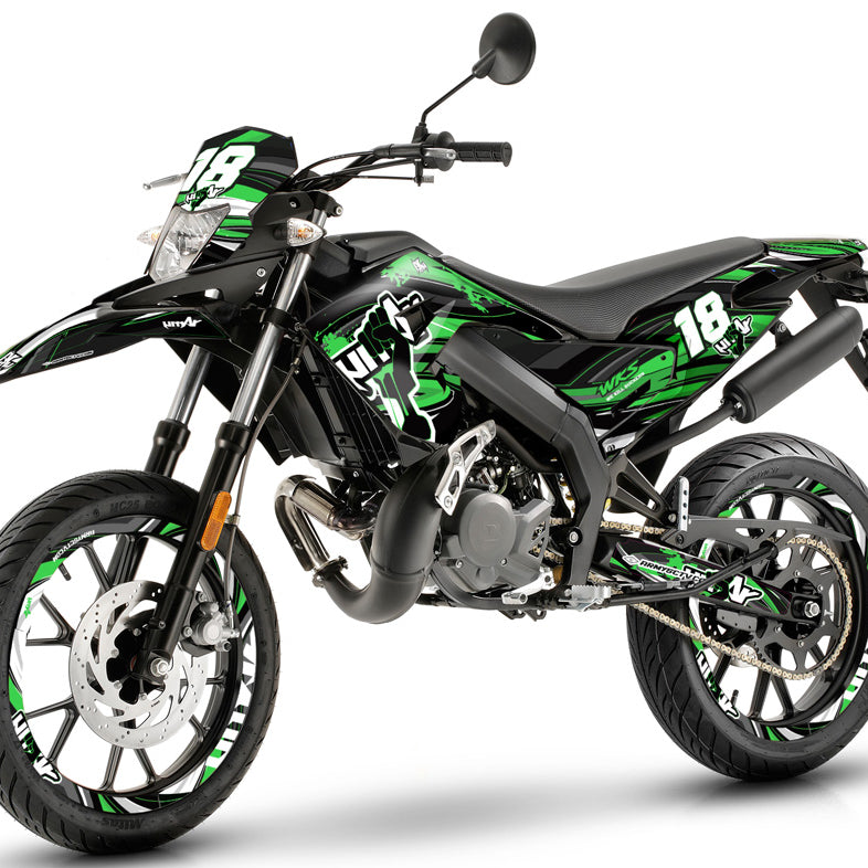 Dekor kit 50cc Gilera SMT 2018-2025 Armee Freiheit | Motorradaufkleber | Personalisierung 50cc | armysctv