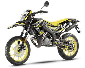 Kit pegatinas 50cc Gilera SMT 2018-2025 Escarcha | pegatinas para moto | personalización 50cc | armysctv