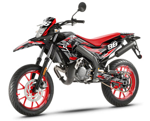 Kit pegatinas 50cc Gilera SMT 2018-2025 Escarcha | pegatinas para moto | personalización 50cc | armysctv