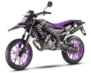 Kit pegatinas 50cc Gilera SMT 2018-2025 Escarcha | pegatinas para moto | personalización 50cc | armysctv