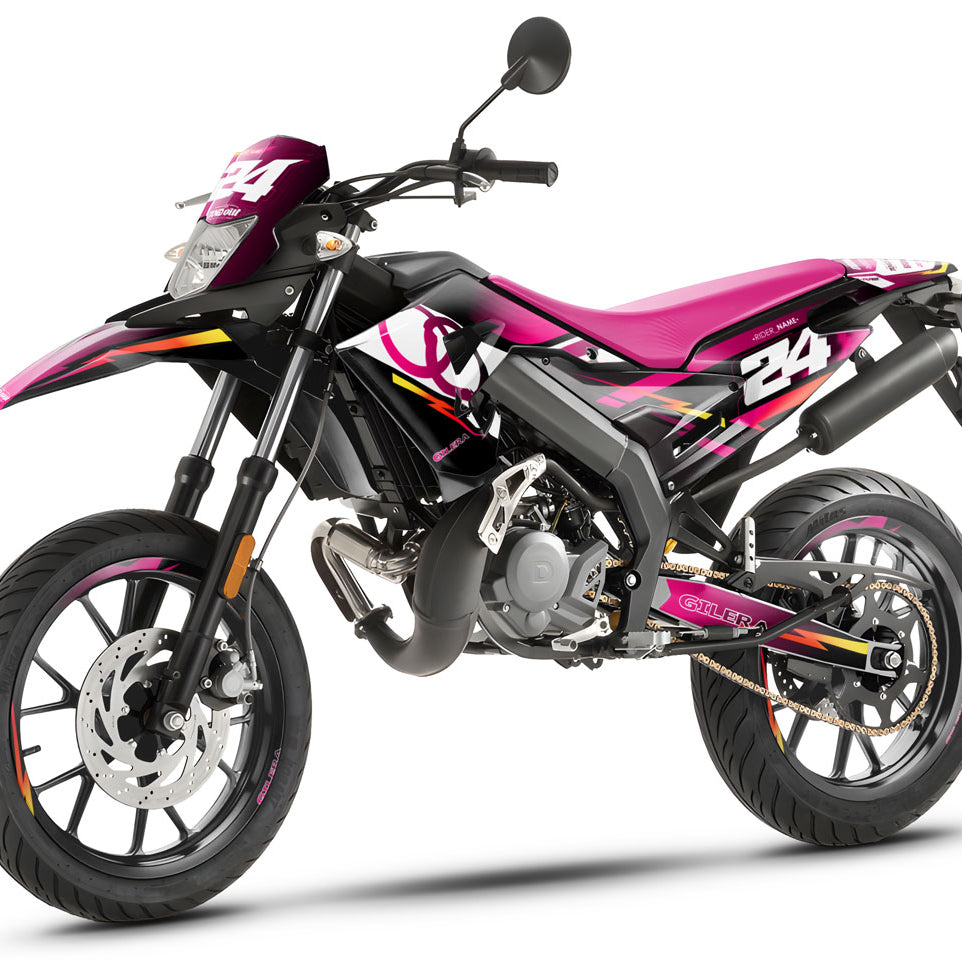 Kit pegatinas 50cc Gilera SMT 2018-2025 Ejército Hach | pegatinas para moto | personalización 50cc | armysctv