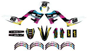 Dekor kit 50cc Gilera SMT 2018-2025 Army Haze | Motorradaufkleber | Personalisierung 50cc | armysctv