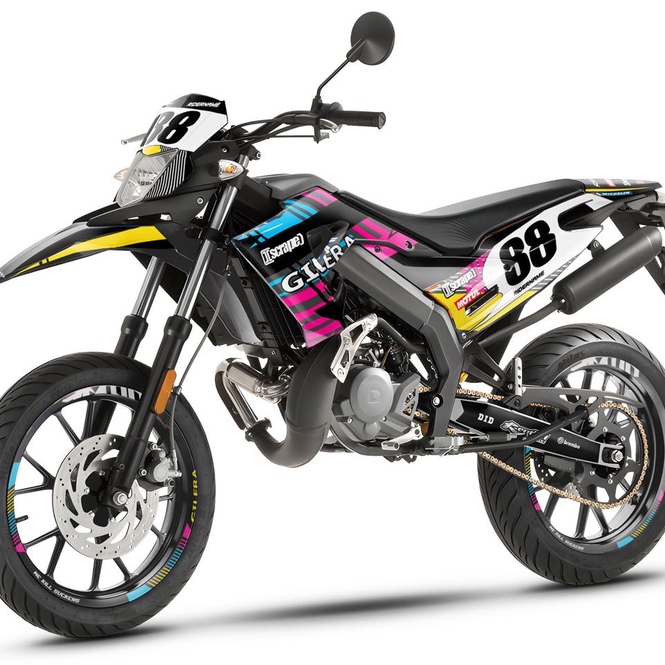 Dekor kit 50cc Gilera SMT 2018-2025 Army Haze | Motorradaufkleber | Personalisierung 50cc | armysctv