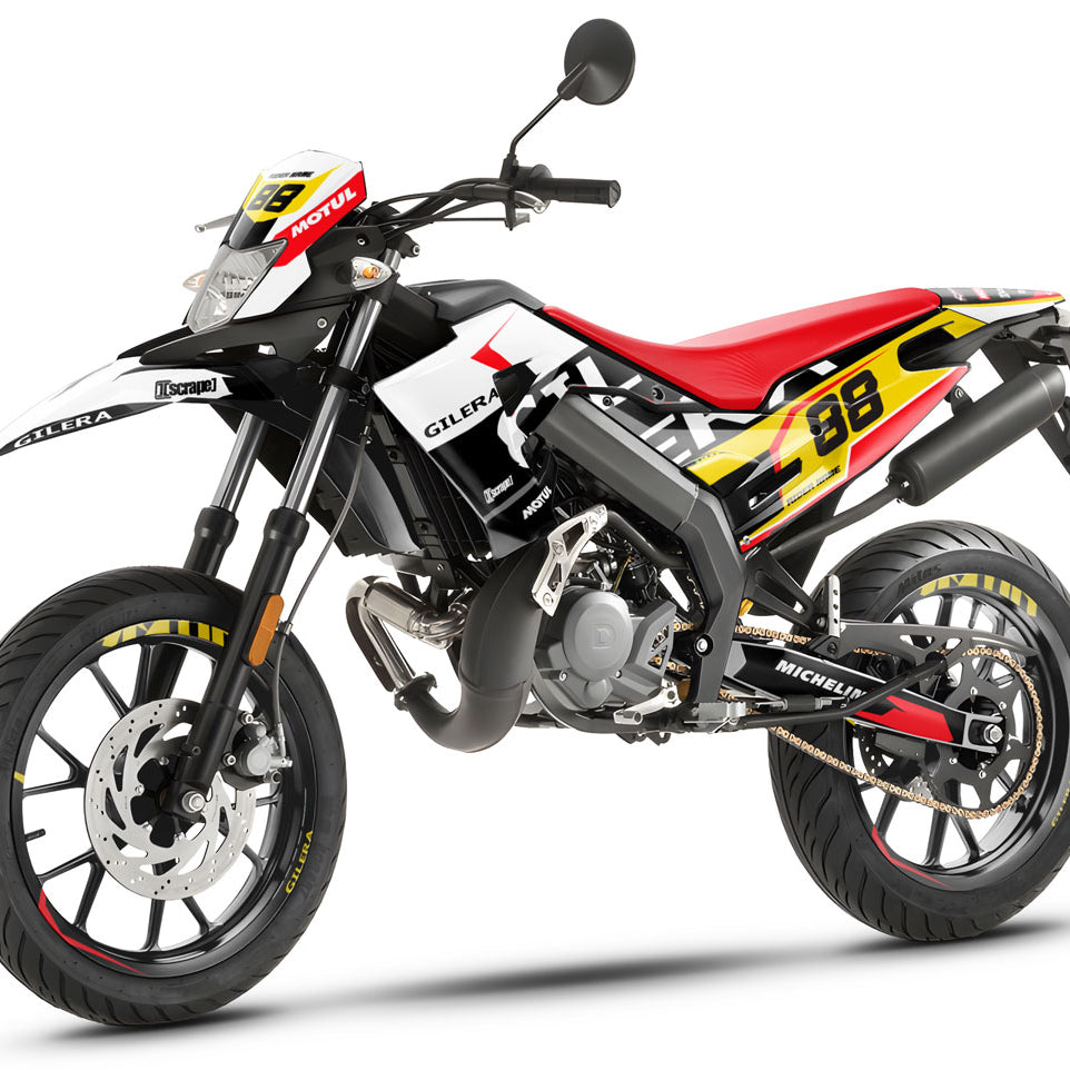 Kit pegatinas 50cc Gilera SMT 2018-2025 Ejército Kainam | pegatinas para moto | personalización 50cc | armysctv