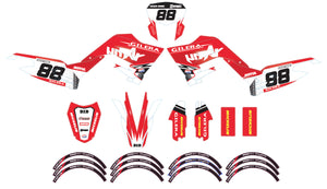 Dekor kit 50cc Gilera SMT 2018-2025 Armee-Erbe | Motorradaufkleber | Personalisierung 50cc | armysctv