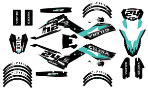 Dekor kit 50cc Gilera SMT 2018-2025 Wahnsinn | Motorradaufkleber | Personalisierung 50cc | armysctv