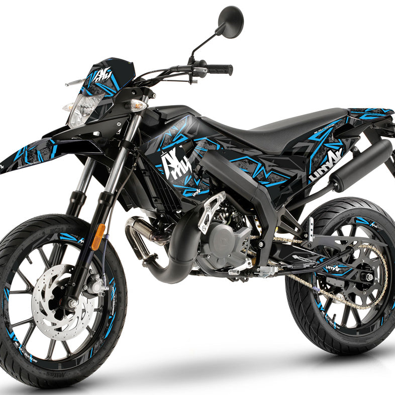Dekor kit 50cc Gilera SMT 2018-2025 Army Redrum | Motorradaufkleber | Personalisierung 50cc | armysctv