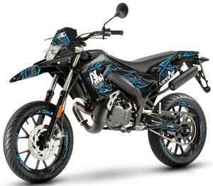 Kit déco 50cc Gilera SMT 2018-2025 Army Redrum | autocollants moto | personnalisation 50cc | armysctv