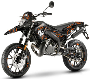 Kit déco 50cc Gilera SMT 2018-2025 Army Redrum | autocollants moto | personnalisation 50cc | armysctv