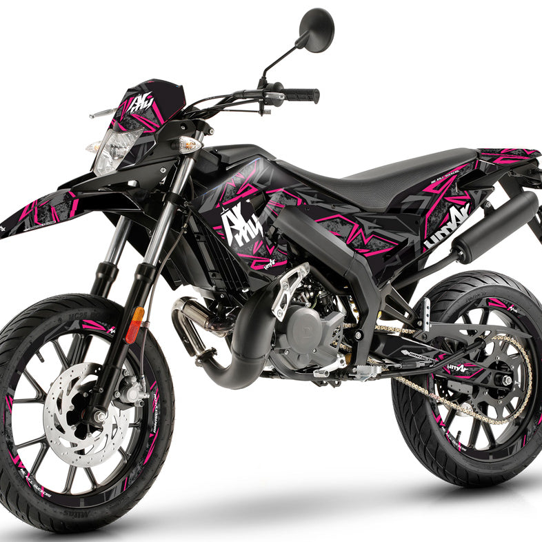 Dekor kit 50cc Gilera SMT 2018-2025 Army Redrum | Motorradaufkleber | Personalisierung 50cc | armysctv