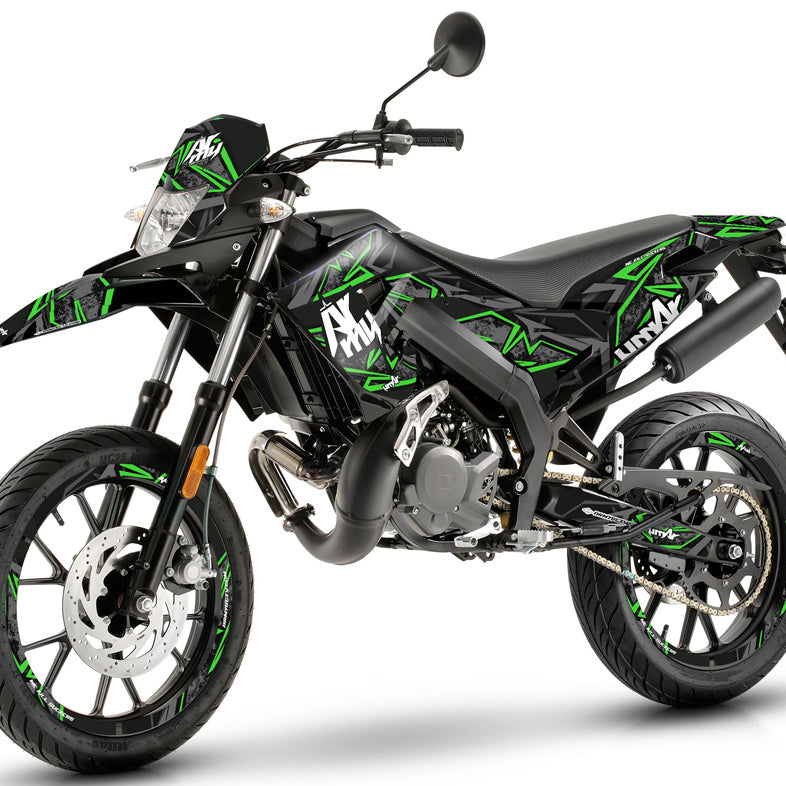 Dekor kit 50cc Gilera SMT 2018-2025 Army Redrum | Motorradaufkleber | Personalisierung 50cc | armysctv