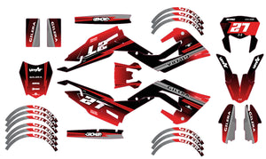 50cc Graphics kit Gilera SMT 2018-2025 Army Seventh | motorcycle stickers | 50cc customization | armysctv