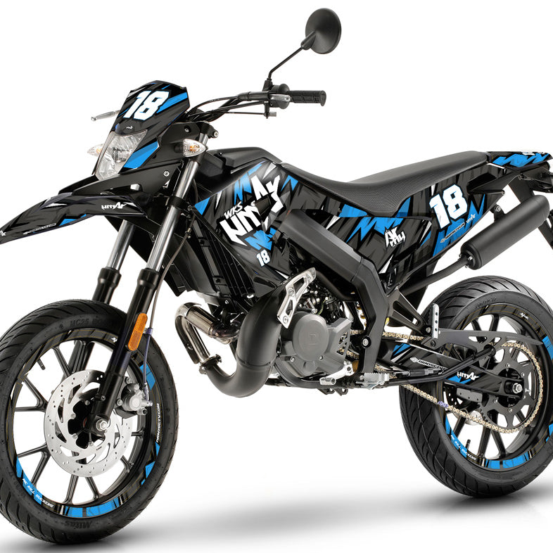 Dekor kit 50cc Gilera SMT 2018-2025 Army Speeder | Motorradaufkleber | Personalisierung 50cc | armysctv