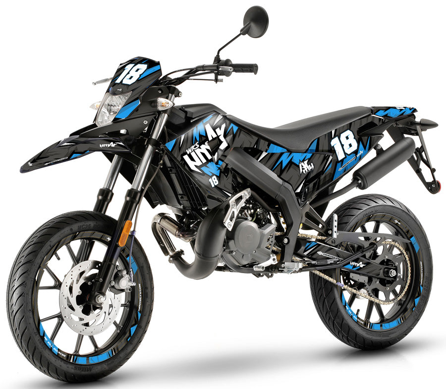 50cc Graphics kit Gilera SMT 2018-2025 Army Speeder | motorcycle stickers | 50cc customization | armysctv