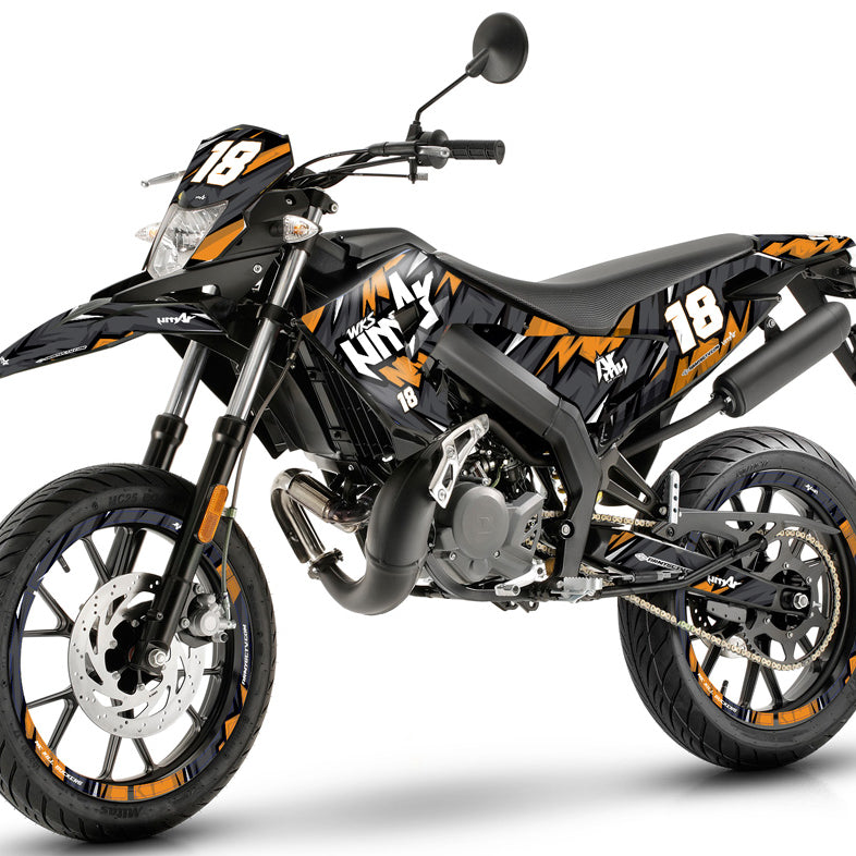 Dekor kit 50cc Gilera SMT 2018-2025 Army Speeder | Motorradaufkleber | Personalisierung 50cc | armysctv