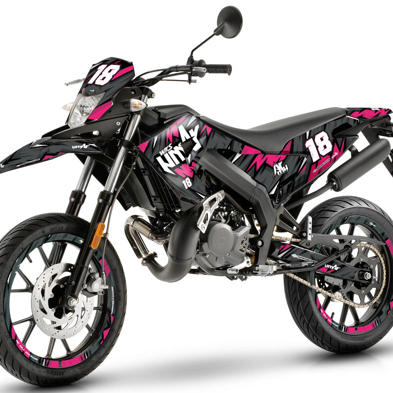 Dekor kit 50cc Gilera SMT 2018-2025 Army Speeder | Motorradaufkleber | Personalisierung 50cc | armysctv
